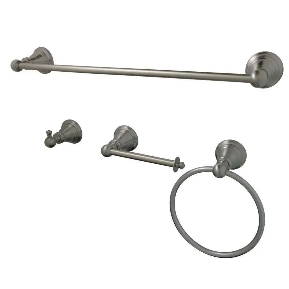 Kingston Brass American Classic 4-Piece Bathroom Accessory Set BAHK192478