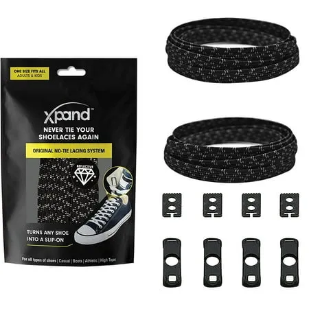 Xpand Laces Customizable No-Tie Elastic Shoelaces