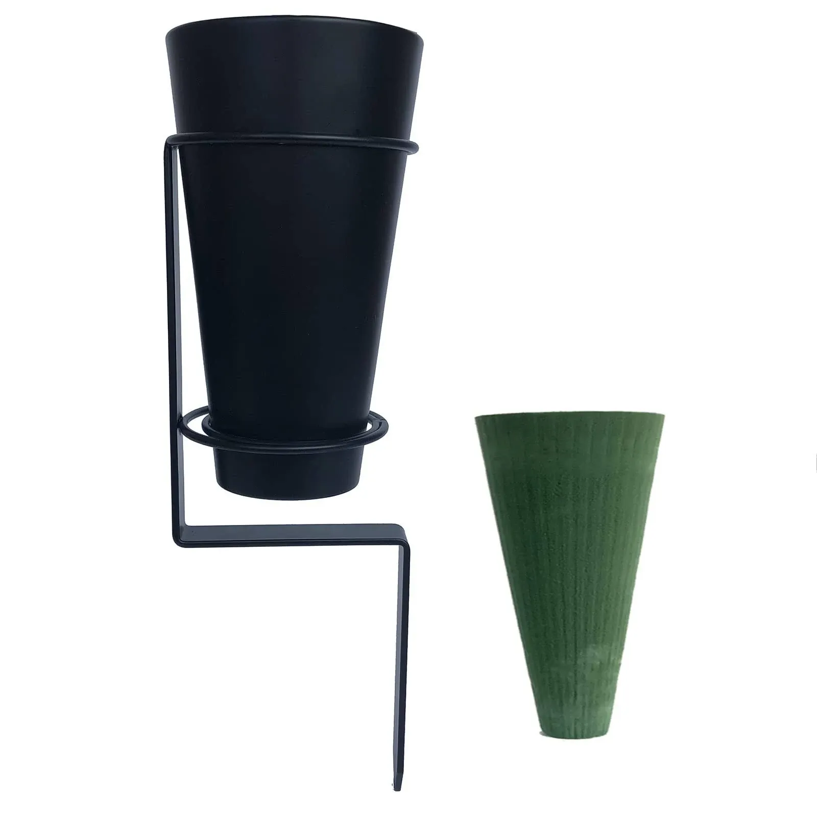 Cemetery Flower Vase with Stake, Grave Vase with Floral Foam,Grave Vases for ...