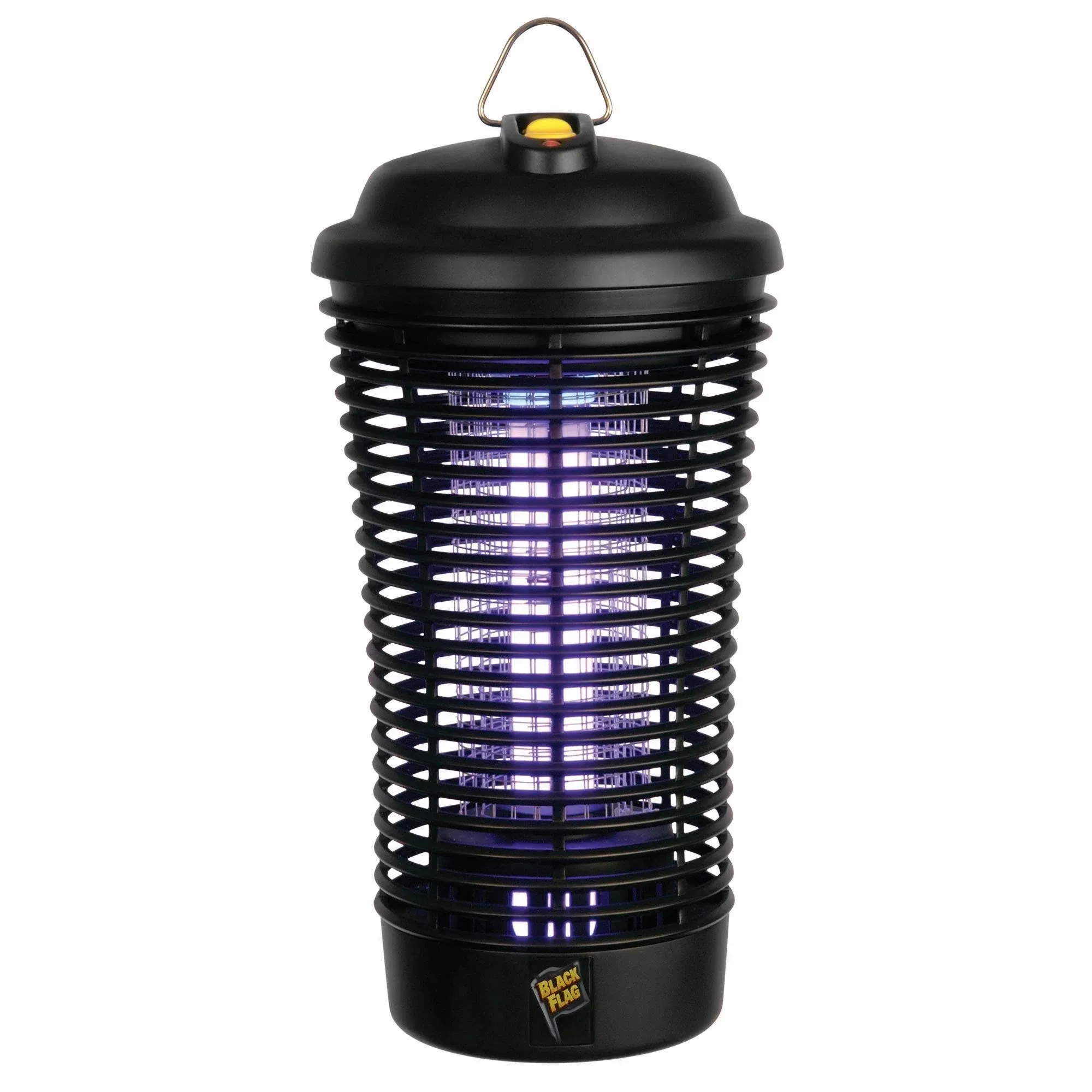 Black Flag 5500 Volt Deluxe 40 Watt Electronic Insect Killer,  Bug Zapper, 1.5 Acre Coverage, Black