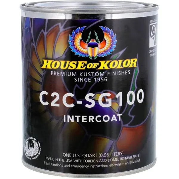 House of Kolor Intercoat Klear Midcoat Clearcoat Low VOC