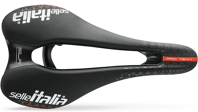 Selle Italia Saddle SLR Boost PRO TEAM Kit Carbon Superflow, Black