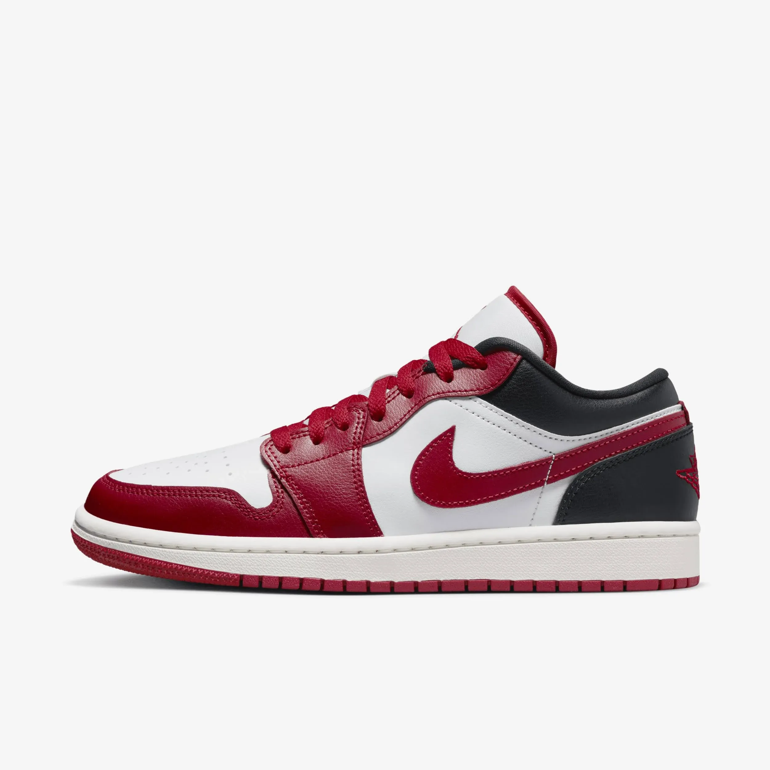 Air Jordan 1 Low 'White Gym Red' Sneakers | Women's Size 6