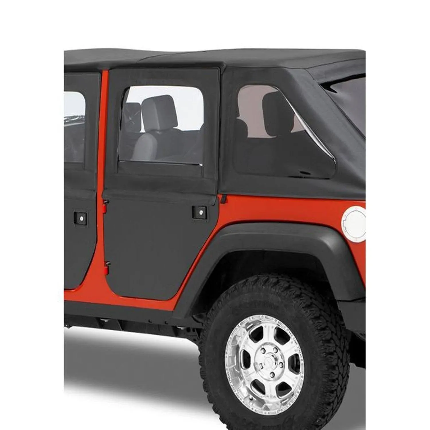 Full 2-Piece Fabric Doors - Jeep 2007-18 Wrangler JK