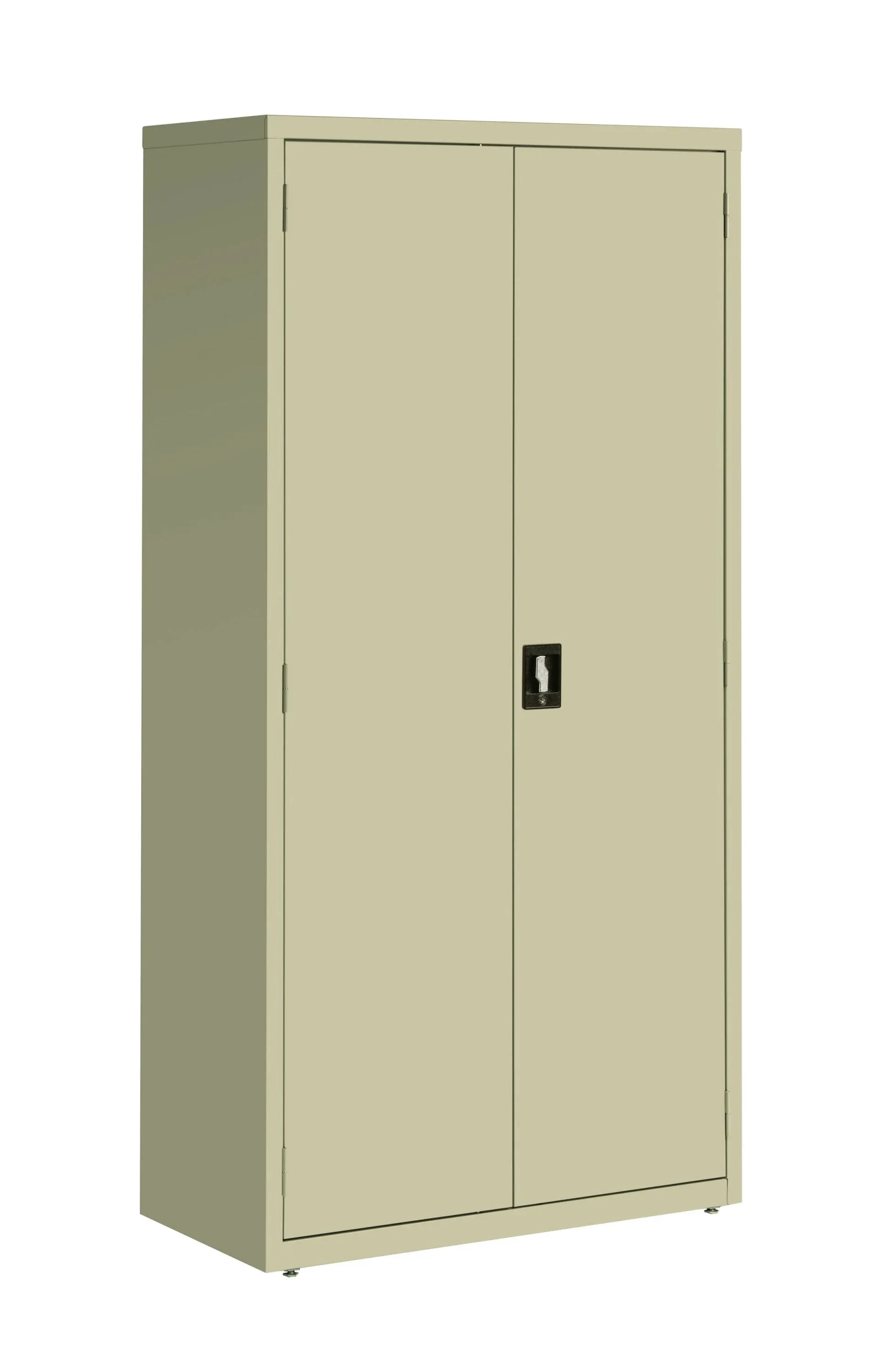 Hirsh Industries 18" x 36" x 72" Putty Storage Cabinet with 4 Shelves - Assembled 22004