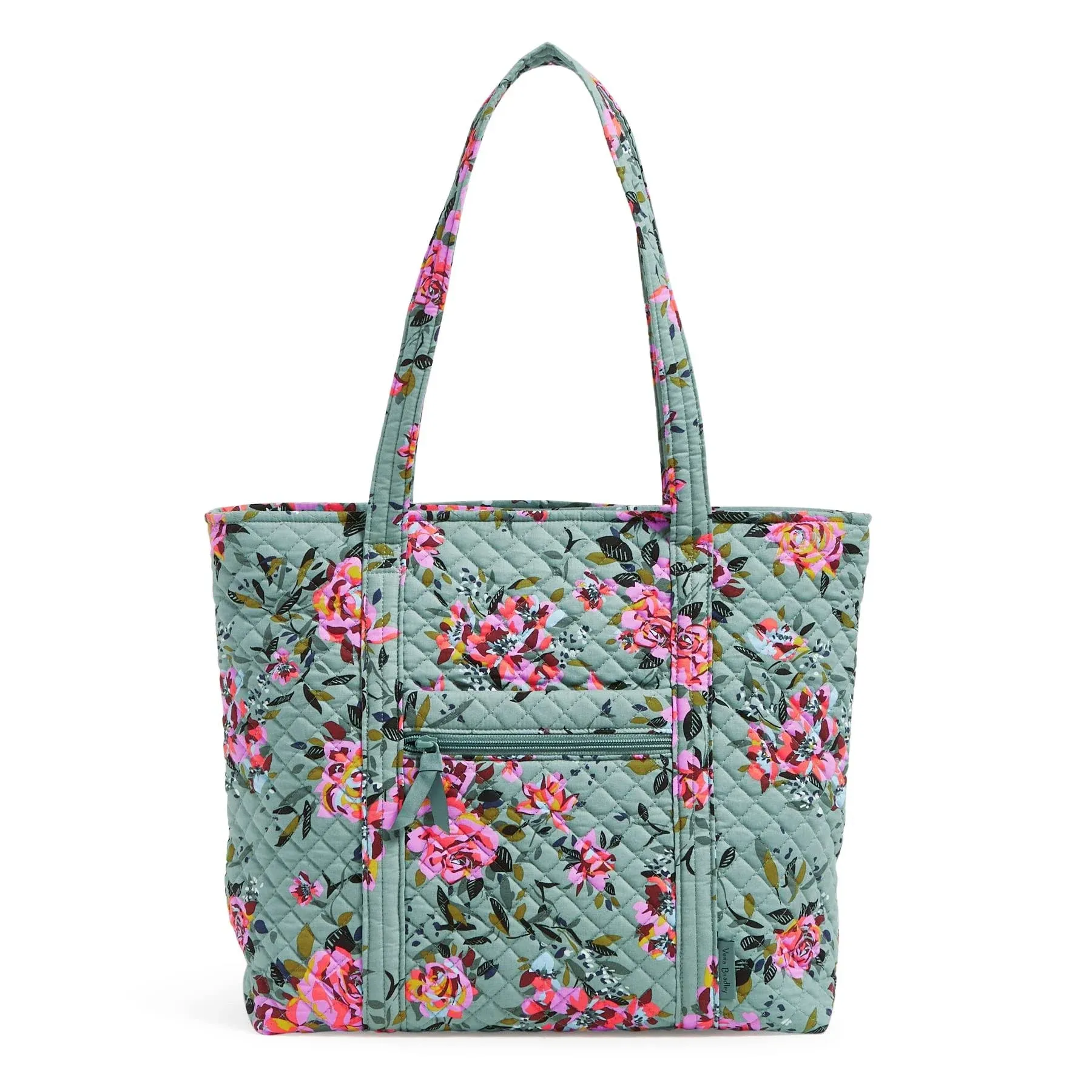 Vera Bradley Vera Tote Quilted Handbag Travel Weekender Dreamer Paisley NWT