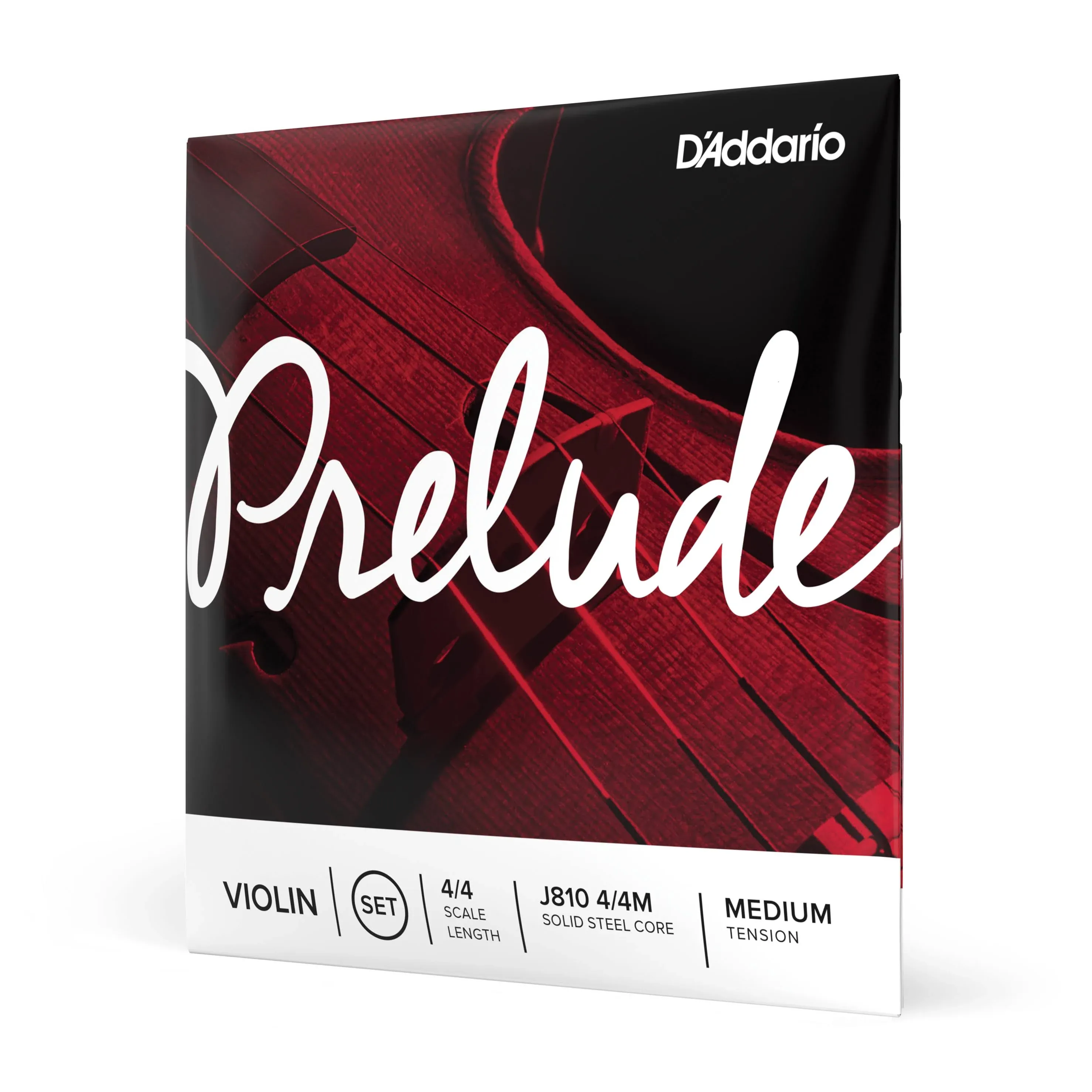 D'Addario J810 Prelude 4/4 Violin String Set (Medium)