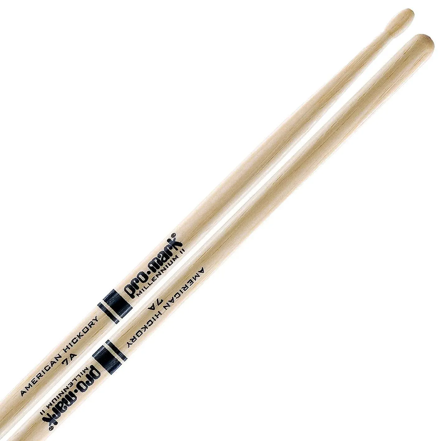 Promark Hickory 7A Wood Tip Drumsticks