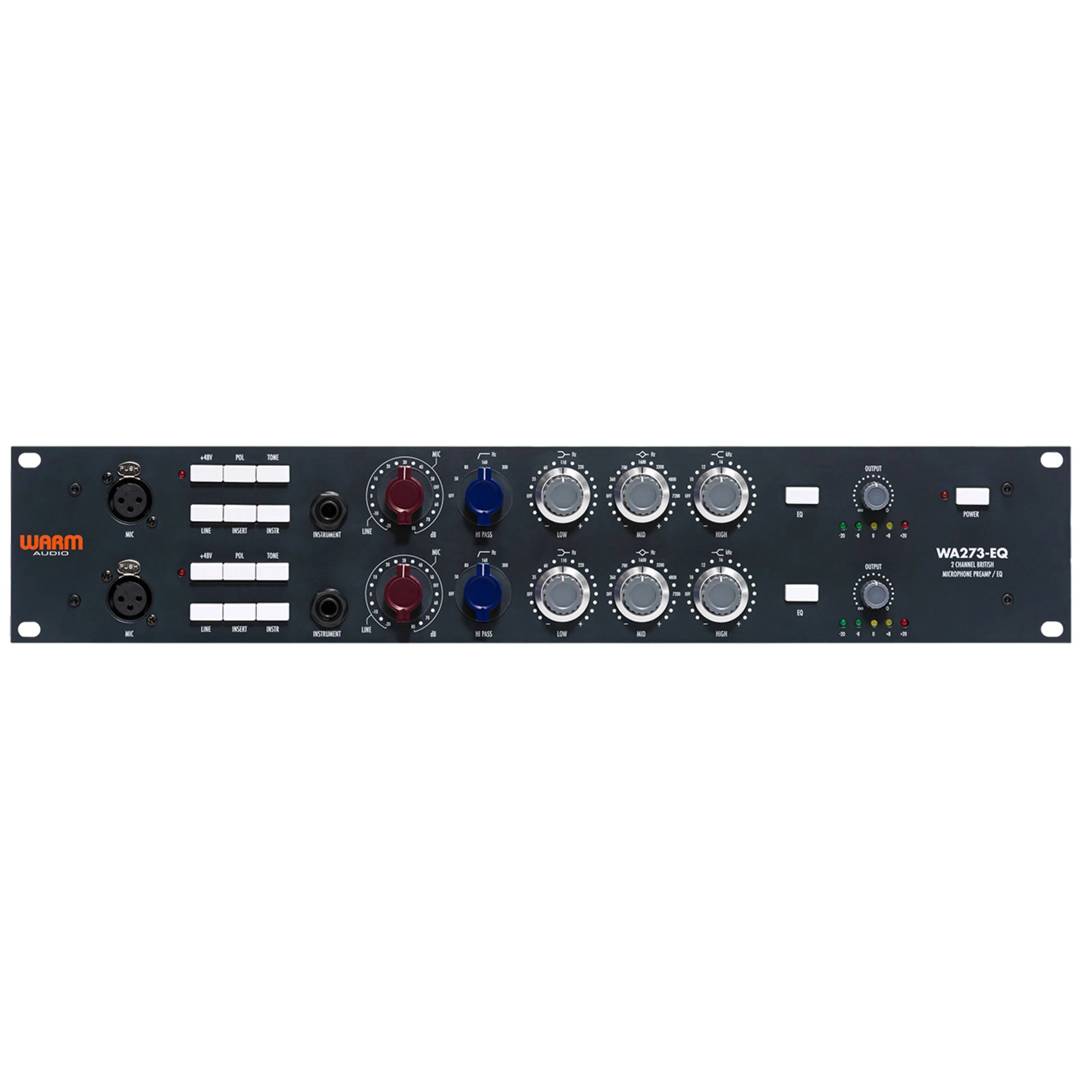 Warm Audio WA273-EQ Dual Channel Microphone Preamp/EQ