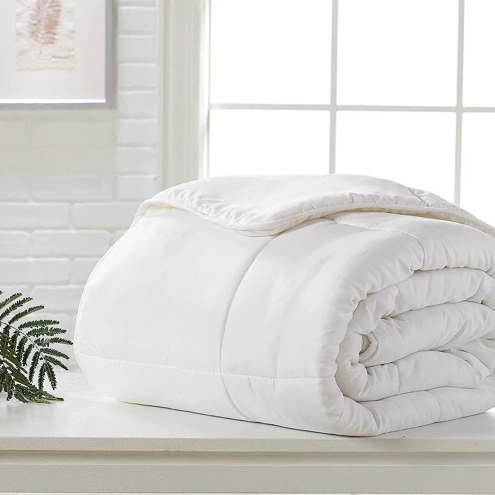 new!Ella Jayne Microfiber Down-Alternative Solid Color Comforter