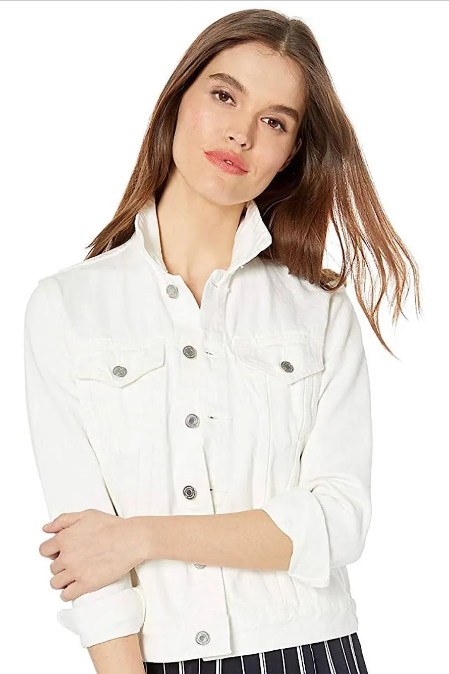 Lucky Brand Women's Cotton Denim Trucker Jacket