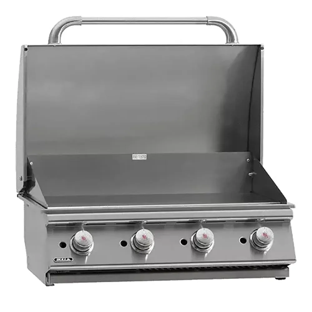 Bull 30-Inch Built-in Commercial Griddle, Natural Gas