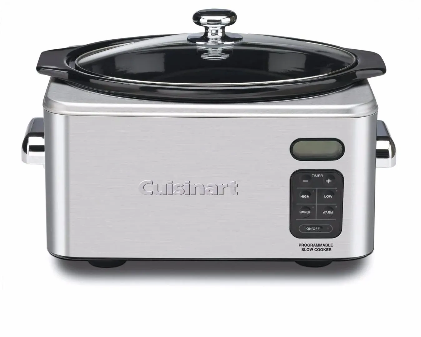 Cuisinart PSC-650 Stainless Steel 6-1/2-Quart Programmable Slow Cooker (Silver)