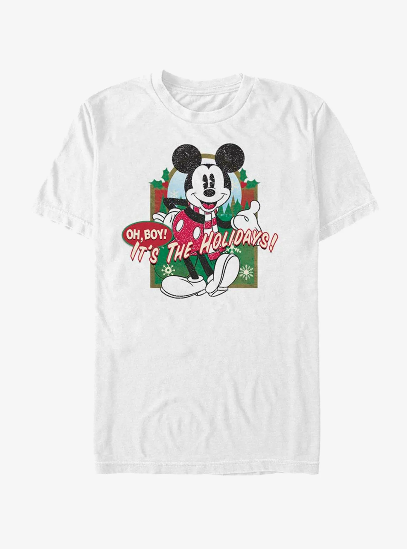 Disney Mickey Mouse Holiday Vintage Mickey T-Shirt | Hot Topic