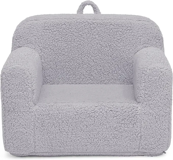 Delta Children Cozee Sherpa Chair, Cream