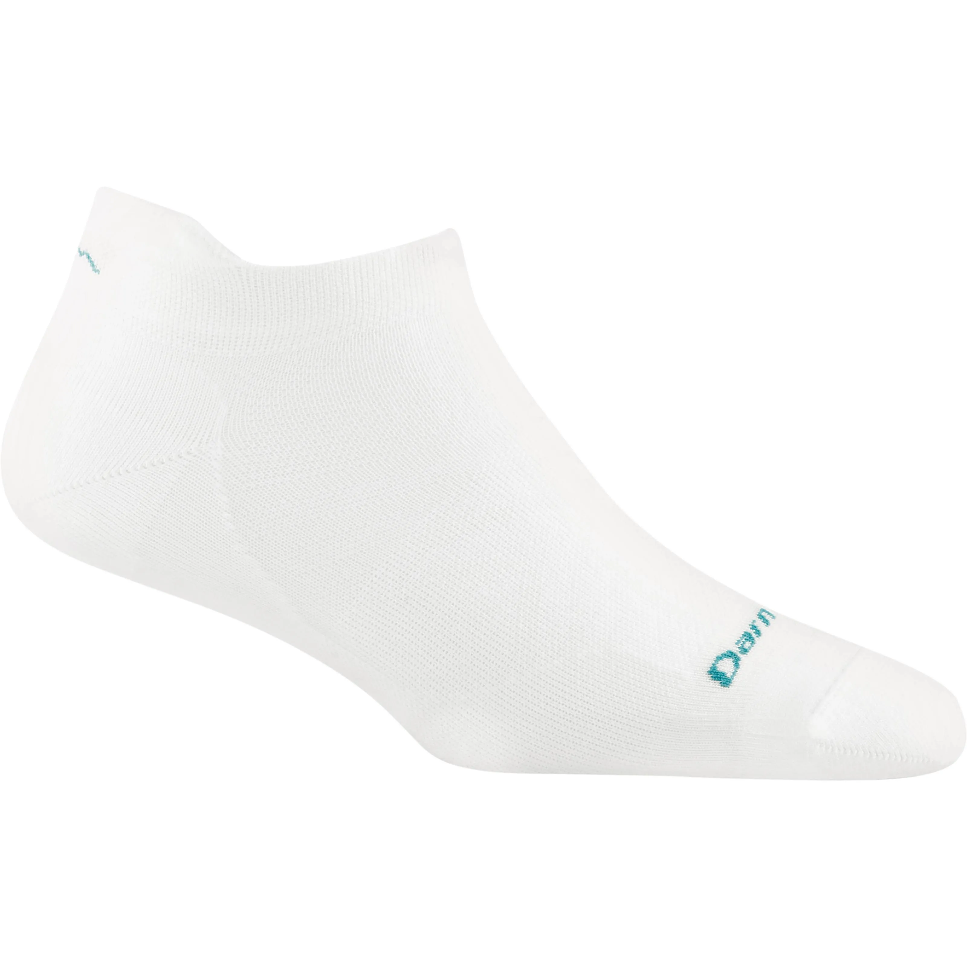 DARN TOUGH 1043 RUN NO SHOW TAB ULTRA LIGHTWEIGHT WHITE SOCKS WOMEN LARGE 10-125