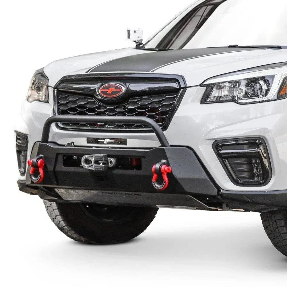 Body Armor HiLine Front Winch Bumper for Subaru Forester (2019-2022)