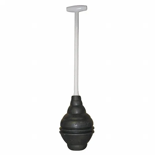 Korky Lavelle Industries Universal Rubber Toilet Plunger Handle 6 x 16.25 in.