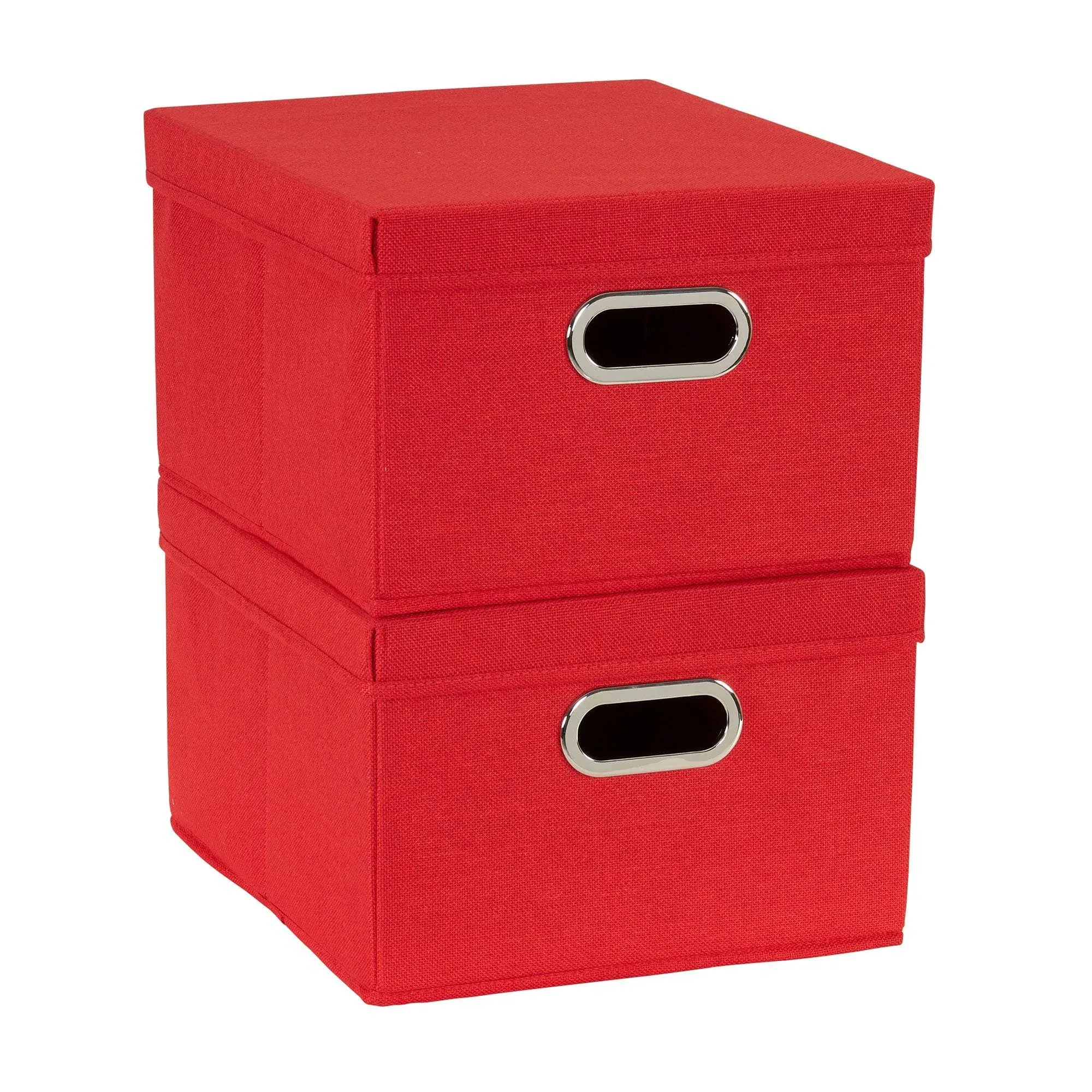 Household Essentials Storage Bins with Lids, 2ct.