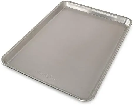 Nordic Ware Natural Aluminum Commercial Baker's Half Sheet and Baker's Quarter Sheet