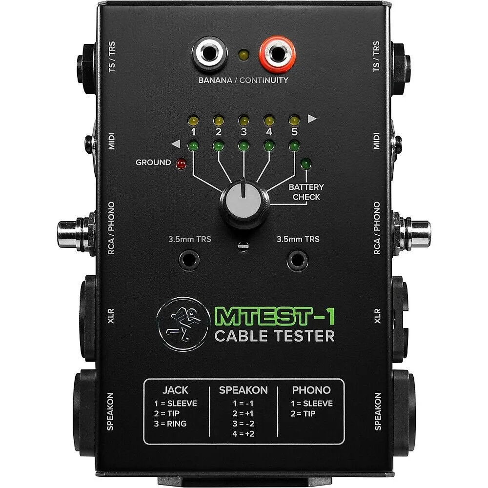 Mackie MTest 1 Cable Tester