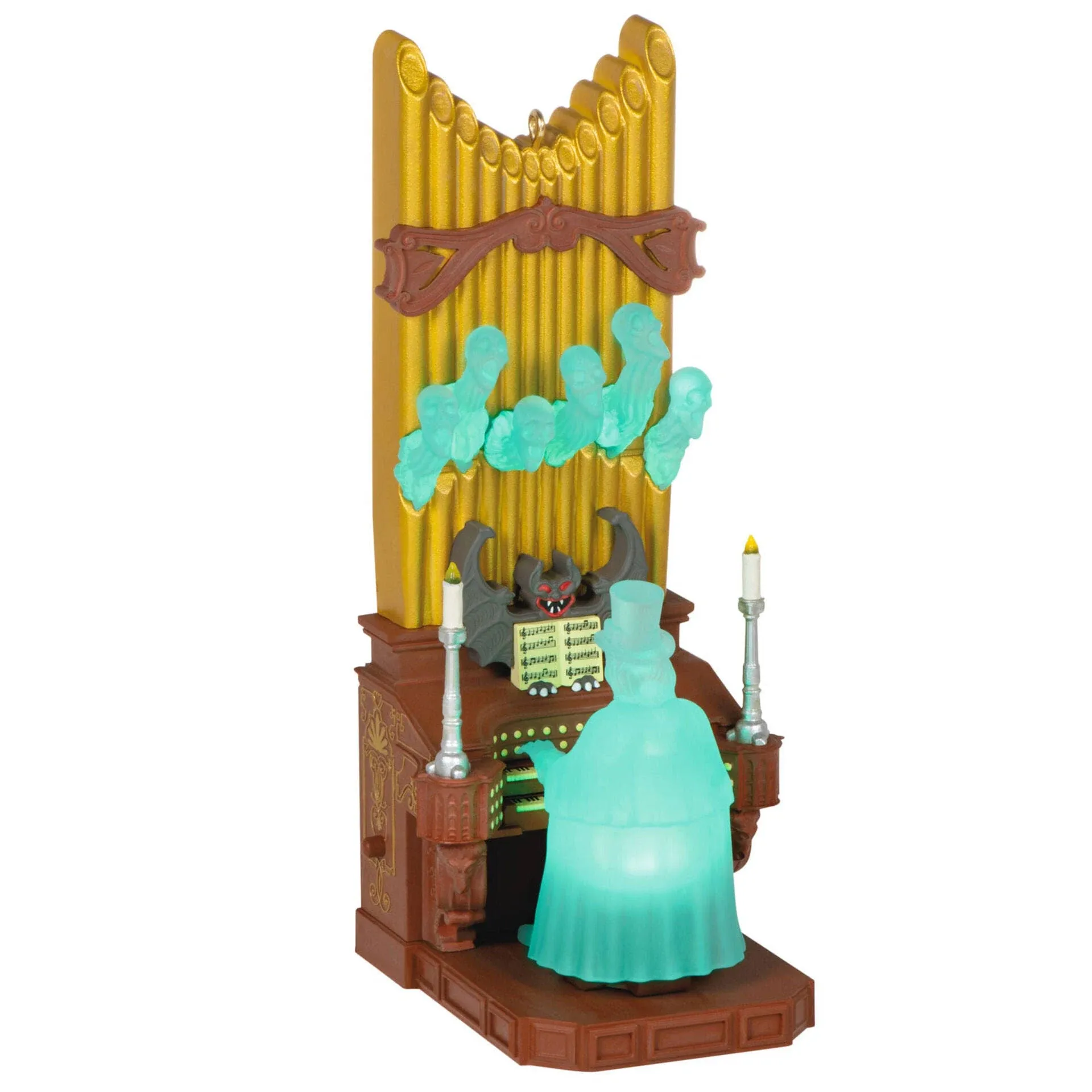 Hallmark 2023 Disney The Haunted Mansion Collection Victor Geist Ornament with ...