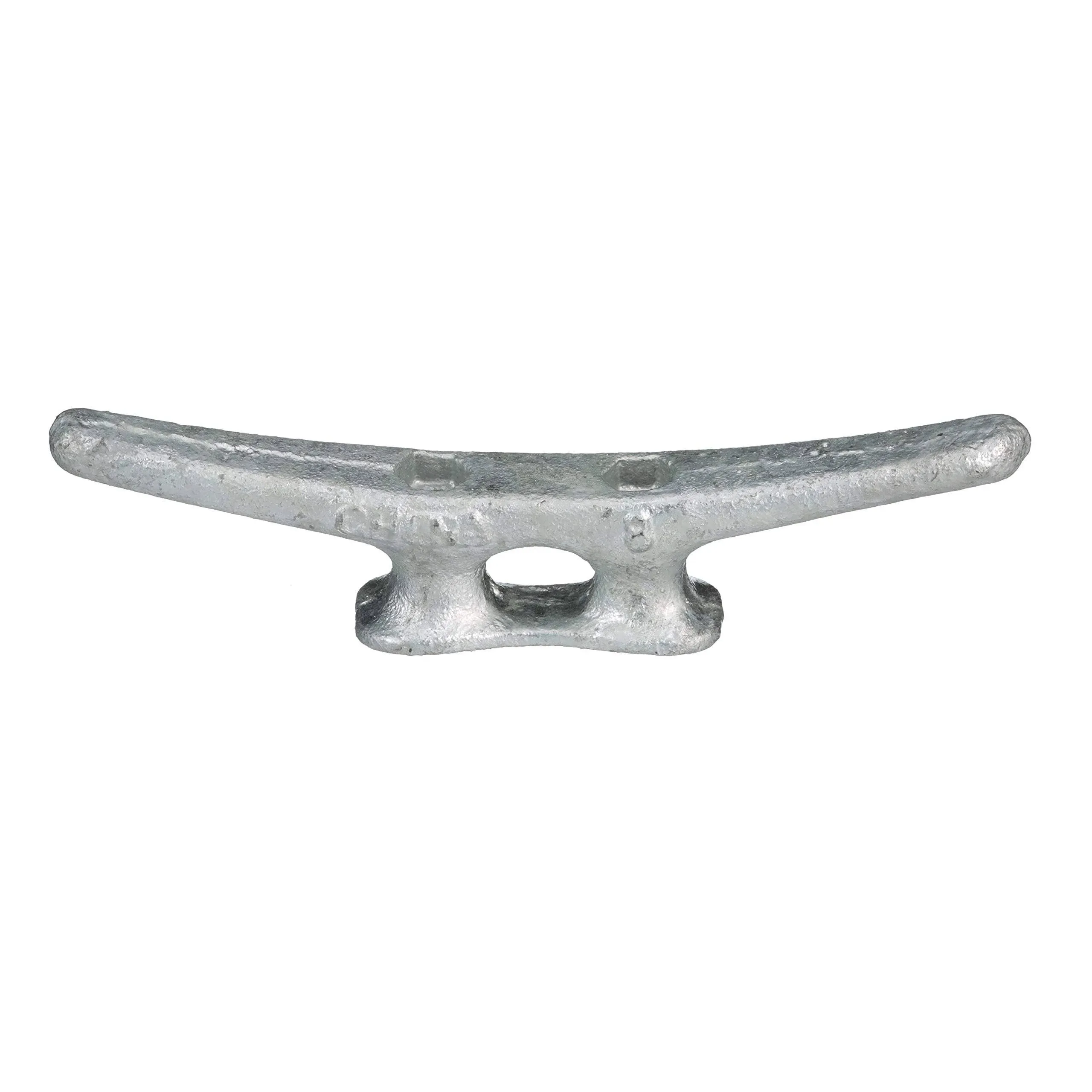 Seachoice 30610 8 in Galvanized Open Base Dock Cleat