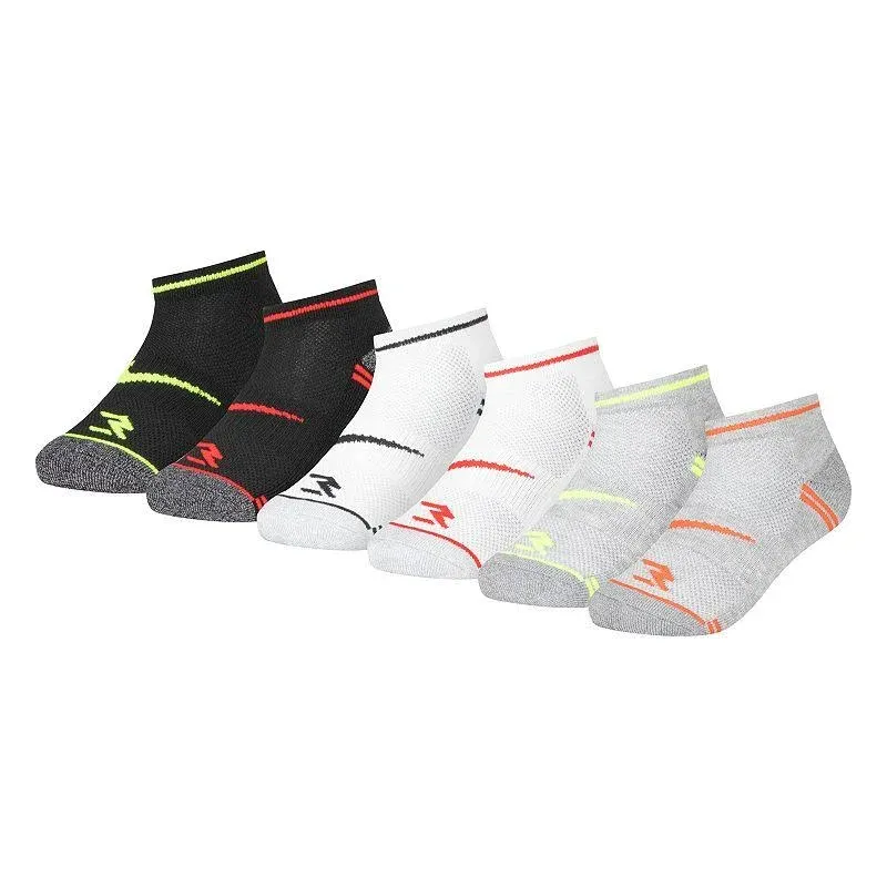 Boys Nike 3brand 6-Pack by Russell Wilson Low Cut Socks