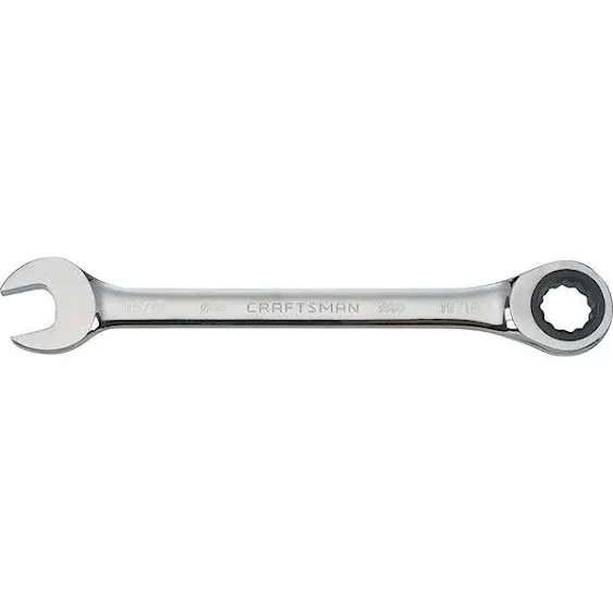 CRAFTSMAN Ratcheting Wrench, SAE, 11/16-Inch, 72-Tooth, 12-Point (CMMT42566)