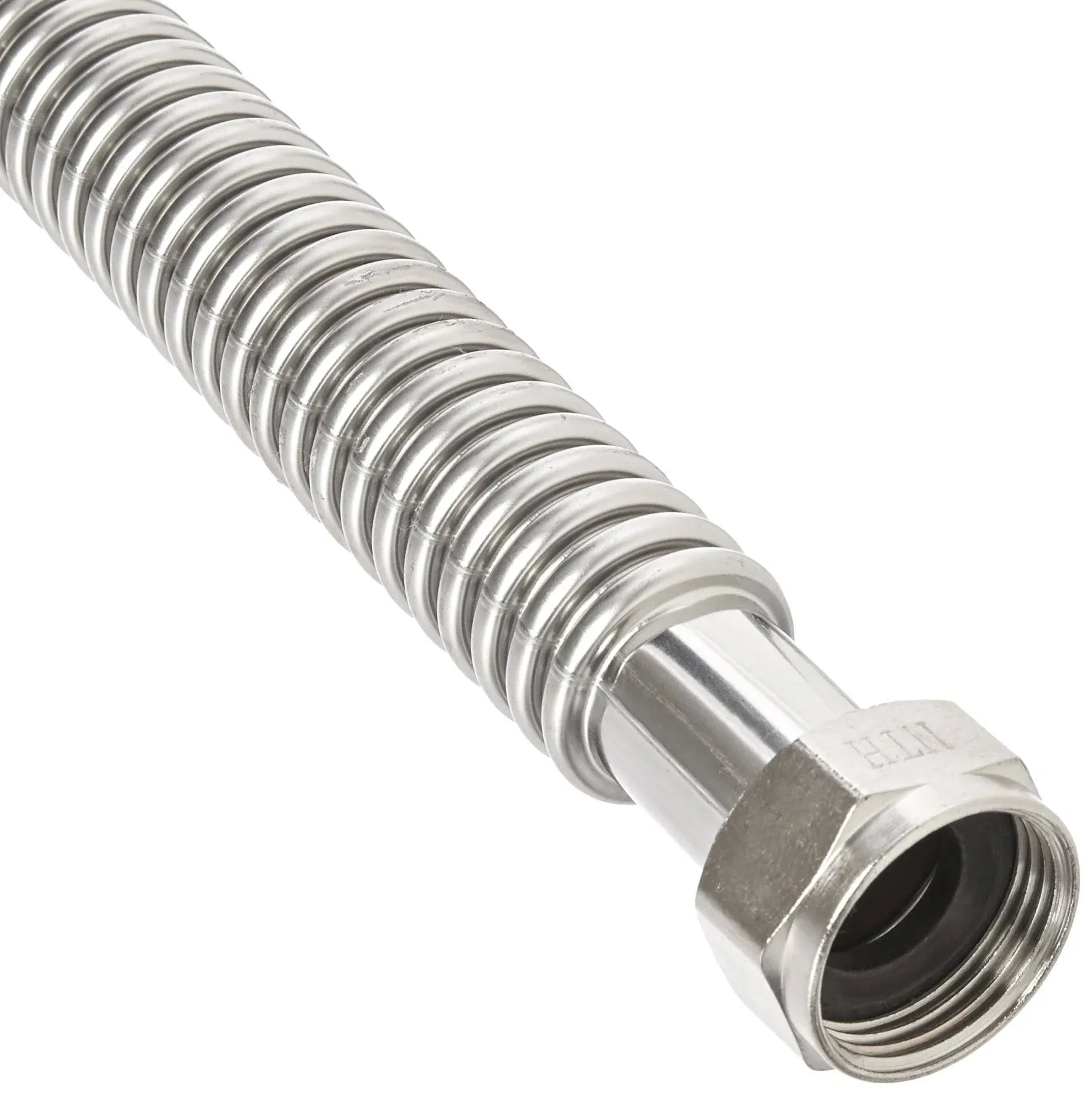 CMI Inc 18" Corrugated Stainless Steel Flexible Water Line - 1 inch Female ...