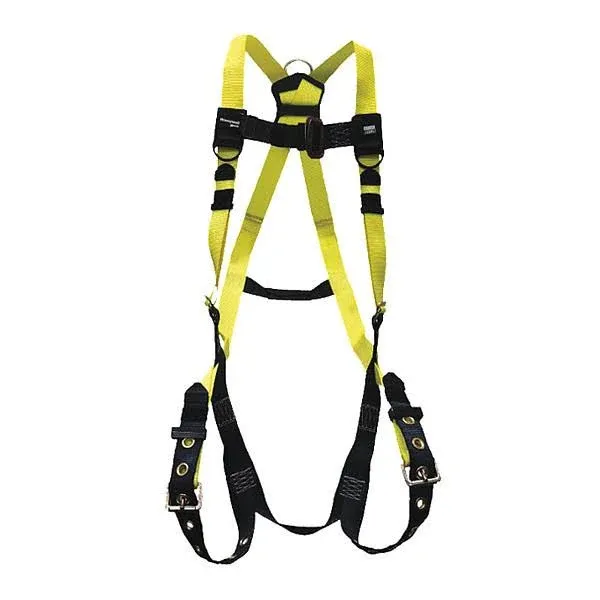 Honeywell Miller H100 5-Pt. Harness Backd Uni Tongue-buckle Legs