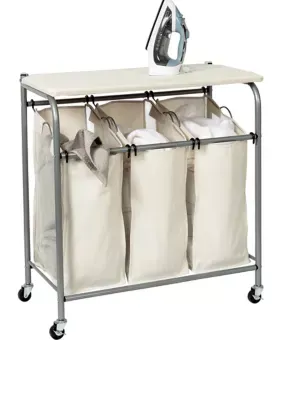 Triple Sorter With Ironing Board