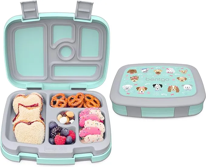 Bentgo Kids' Leakproof Bento Lunch Box - Rainbows & Butterflies