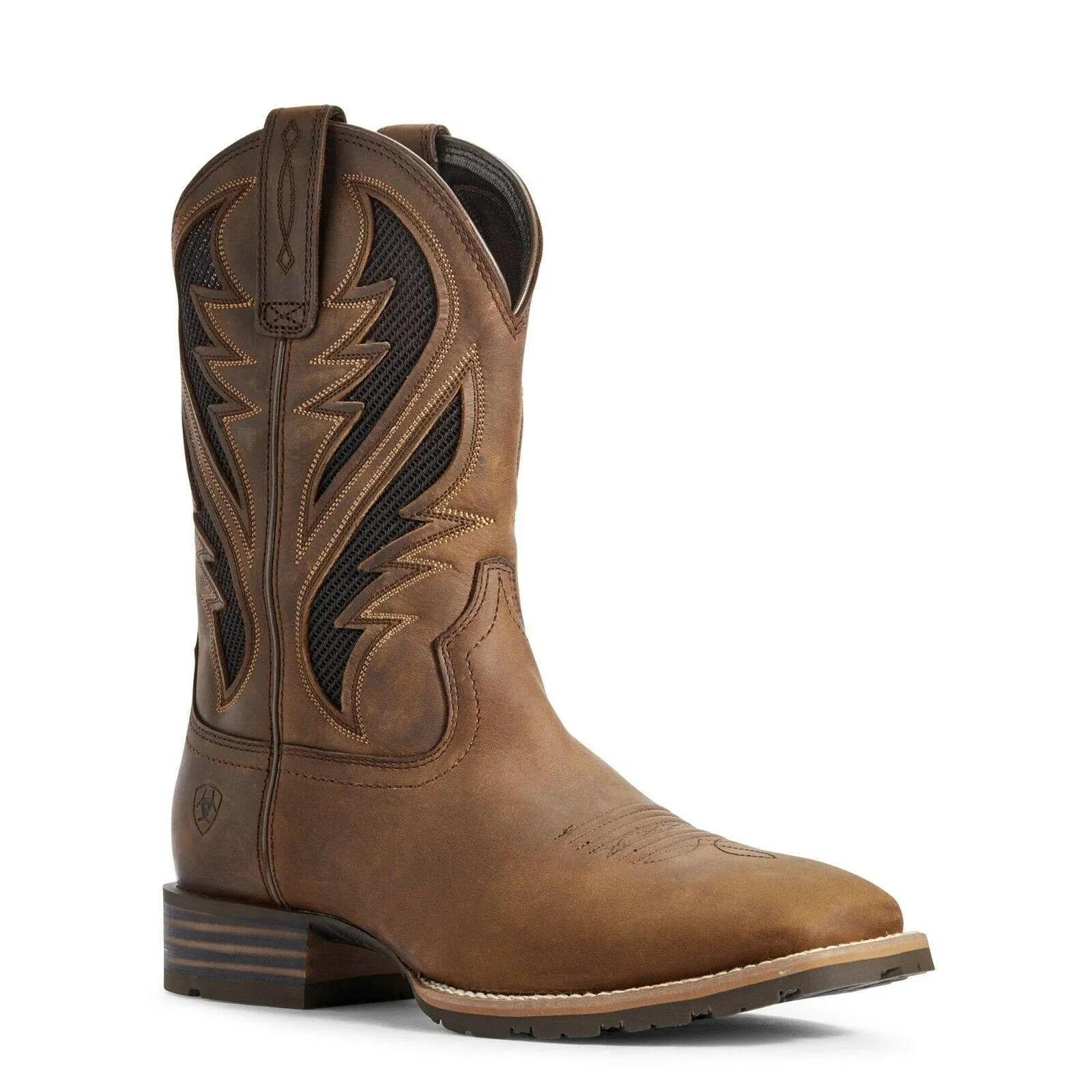 Ariat Men's Distressed Tan Hybrid VentTEK Boots 10031454