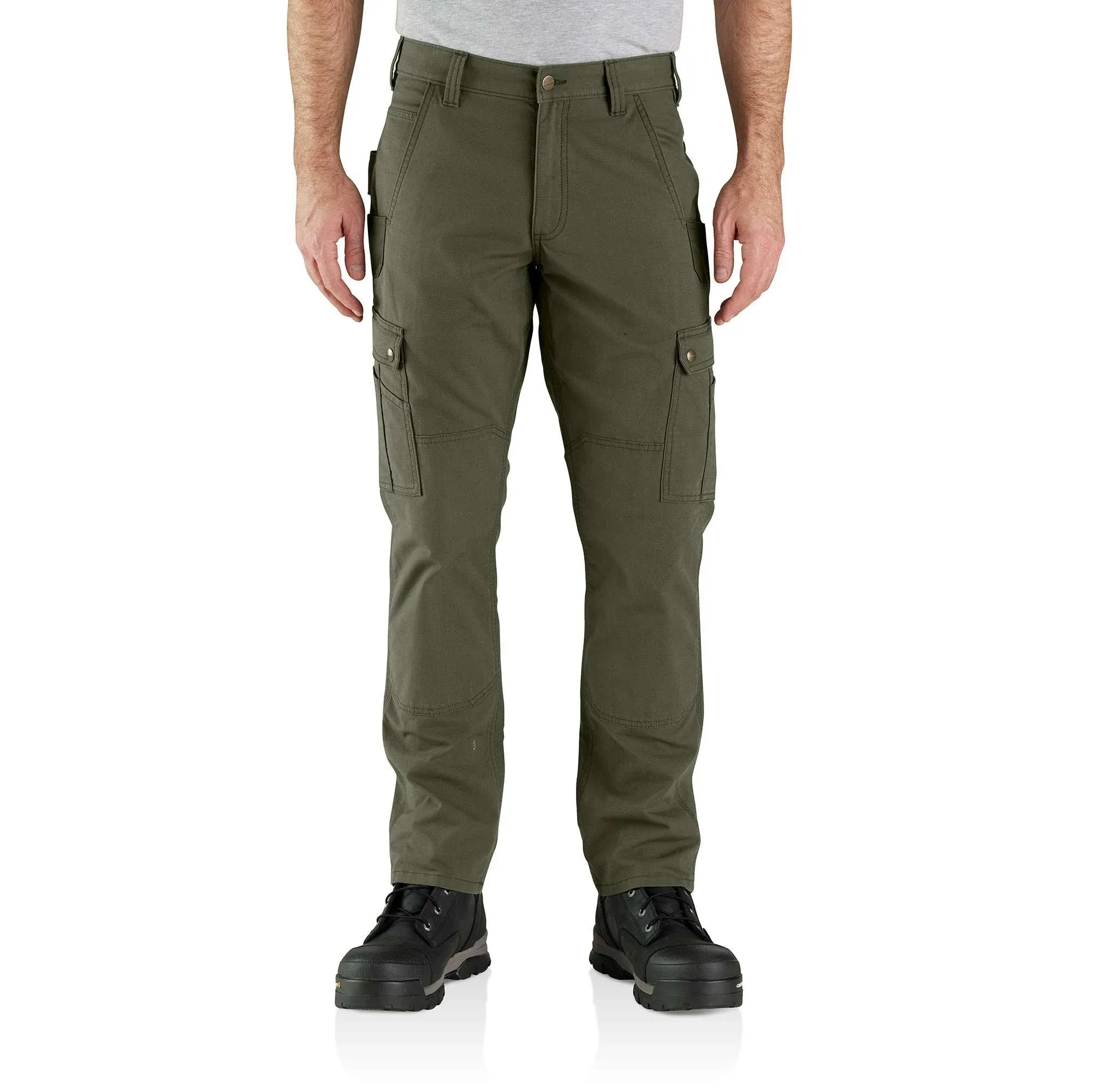 Carhartt Men's Relaxed Fit Mid-Rise Ripstop Cargo Work Pants