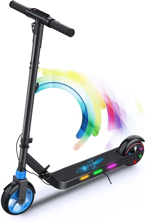 Aovopro Electric Scooter for Kids Ages 6-15, 9mph Speed/9 Mile Rang, 130W Motor ...