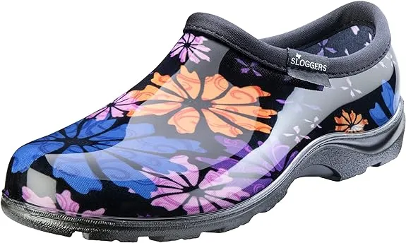 Sloggers Flower Power Women's Garden/Rain Shoes US