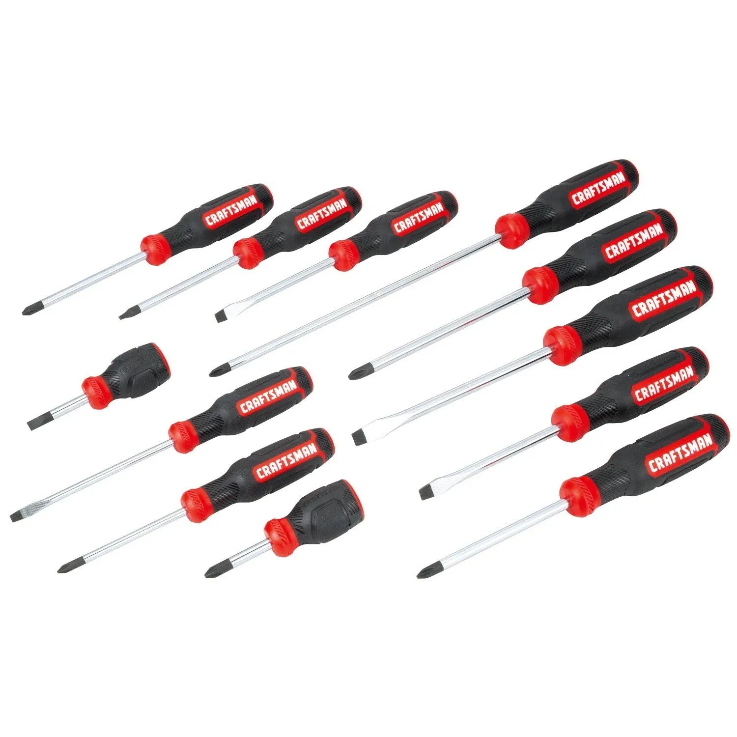 Craftsman Bi-Material Screwdriver Master Set, 12 Piece - CMHT65301