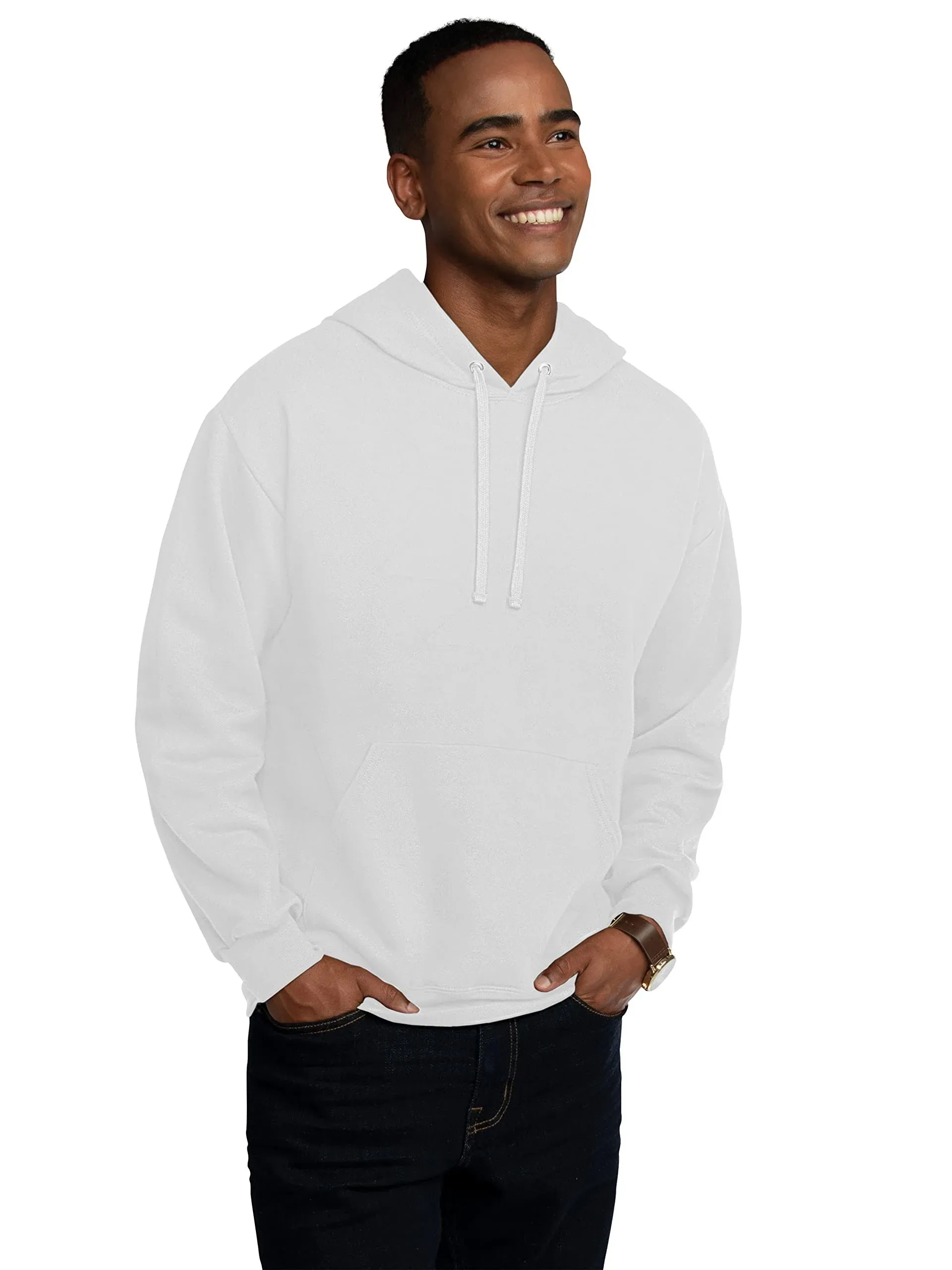 Fruit of the Loom Eversoft Fleece Pullover Hoodie 