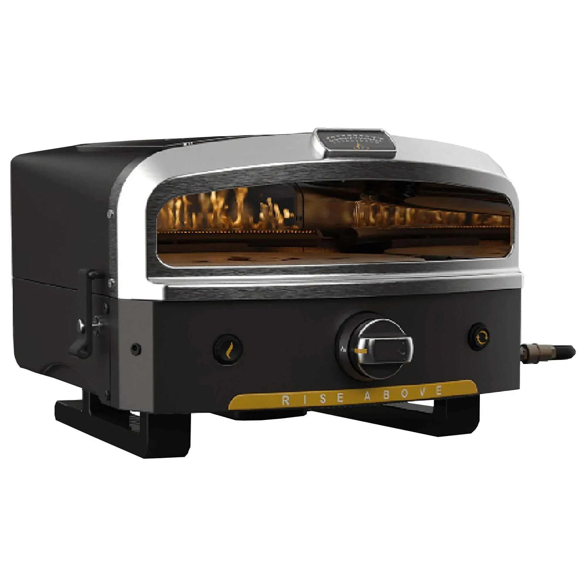 HALO Pizza Oven 14.84&#034;x24.59&#034;x<wbr/>22.44&#034; Dual-Burner Propane Rotisserie Outdoor