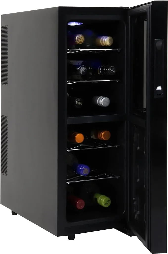 Koolatron 12-Bottle Dual-Zone Wine Cooler