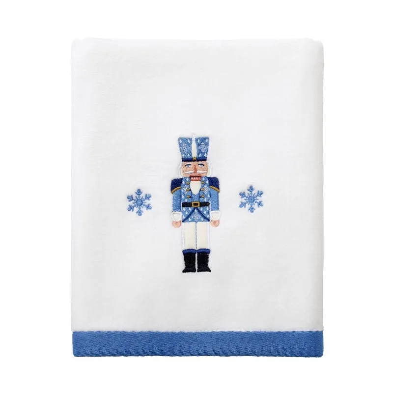 Avanti Nutcracker Trellis Hand Towel