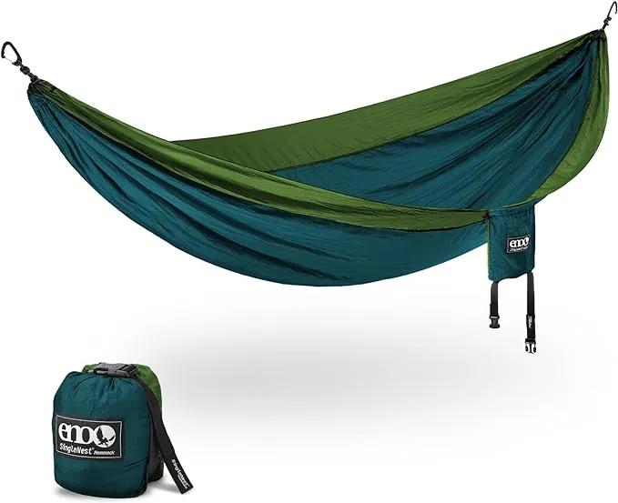 Eagles Nest Outfitters SingleNest Hammock - Grey/Chartreuse