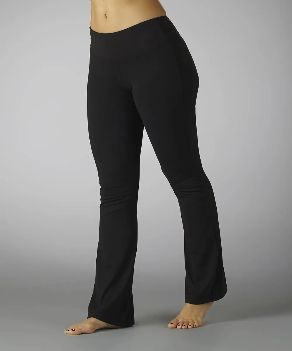 Marika Women's Active Pants BLACK - Black Tummy-Control Yoga Pants - Women