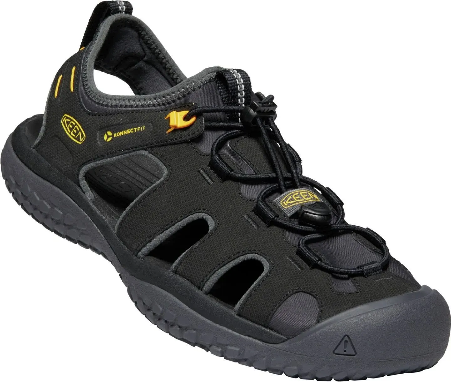 Keen Men's Solr Sandal (11 Black/Gold)