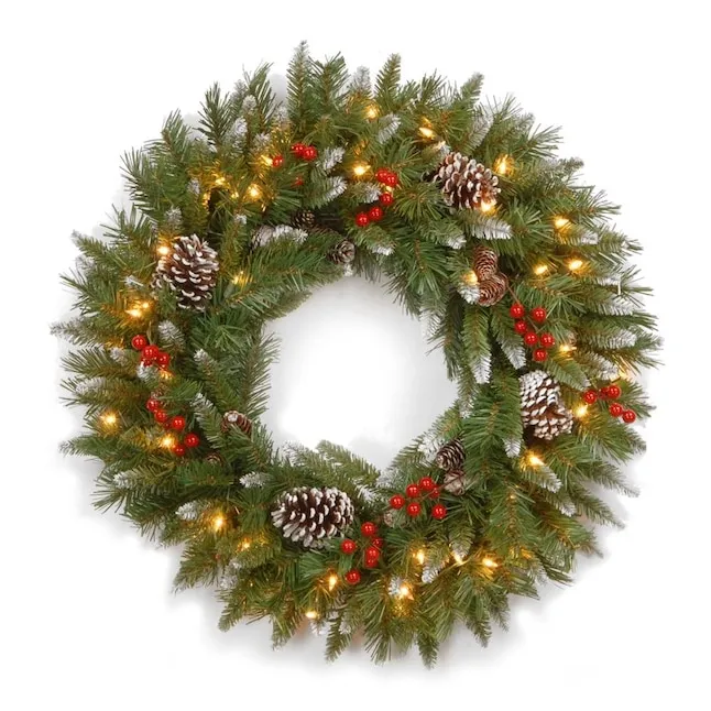 National Tree Company Wintry Pine Wreath