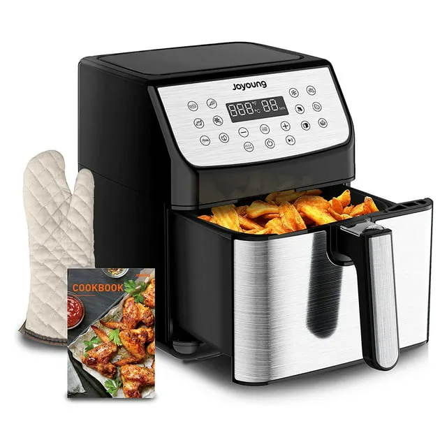 Joyoung JY-590 5.8 Quart Multi Tasker Double Basket Air Fryer