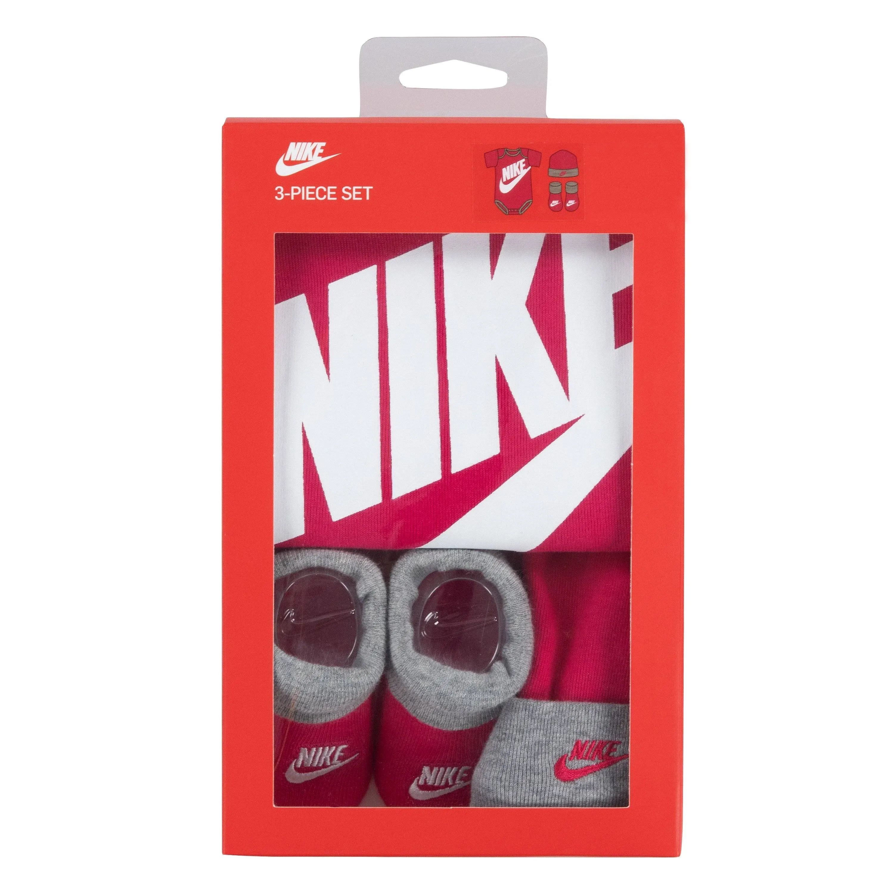 Nike Futura Baby (0-9M) 3-Piece Bodysuit Box Set