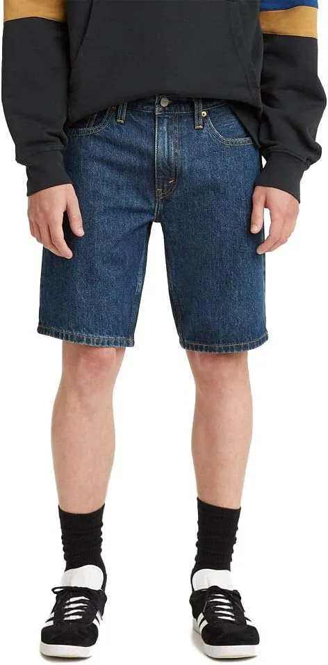 Levi's Dark Wash Men's 405 Standard Denim Shorts, US 44x10