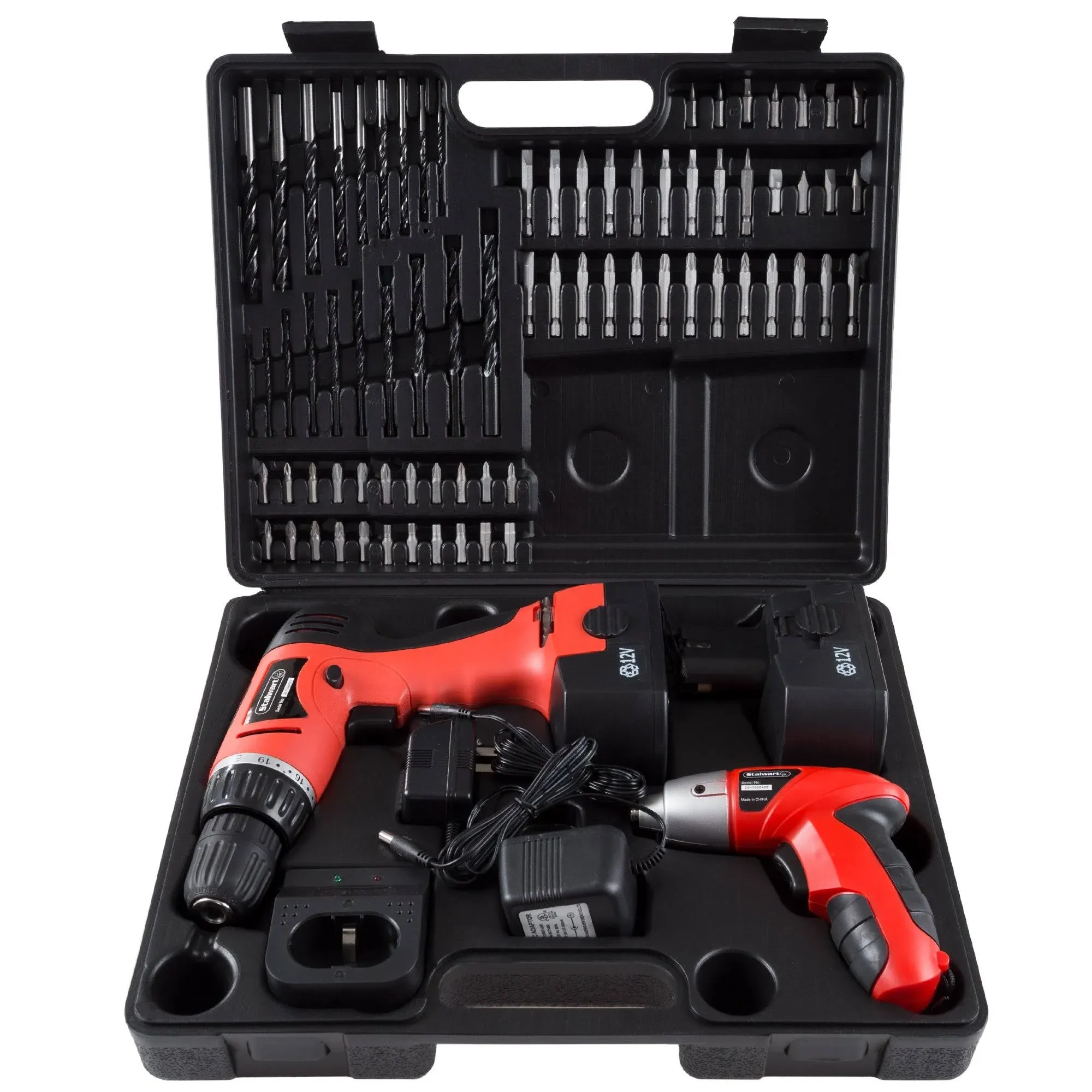 Stalwart Cordless Drill and Driver Combo 74 Piece